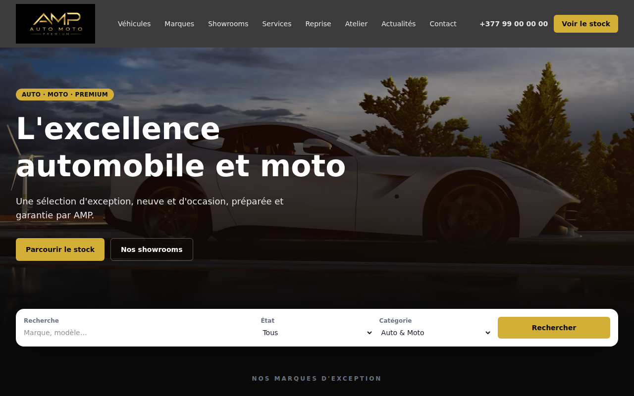 AMP — Concession premium auto & moto