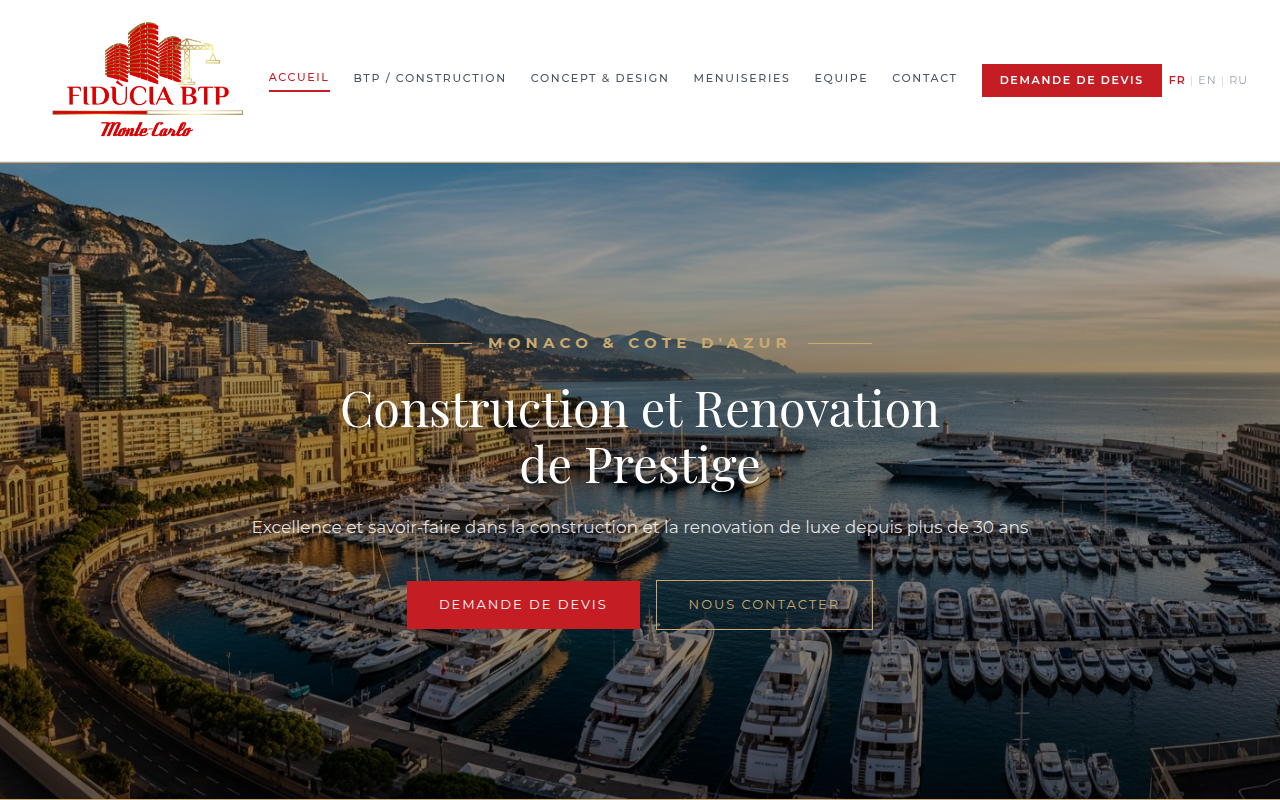 Fiducia-BTP — Vitrine BTP & immobilier